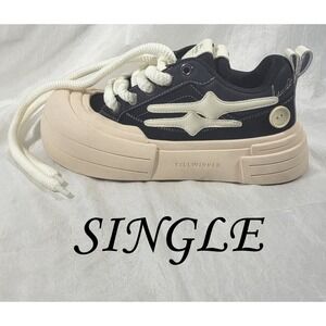 Killwinner Unisex Smile Life Sneaker - SINGLE LEFT Shoe for Amputee - W8, M6.5